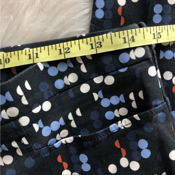 Akris Punto geometric, print pants, size 6 - Picture 6 of 9